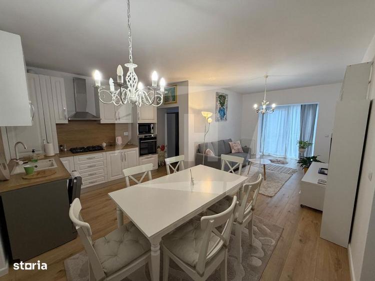 Apartament cu 3 camere, mobilat în Bună Ziua