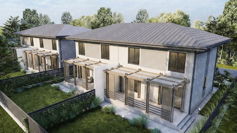 Duplex cu 4 camere cu Canalizare în Lisaura