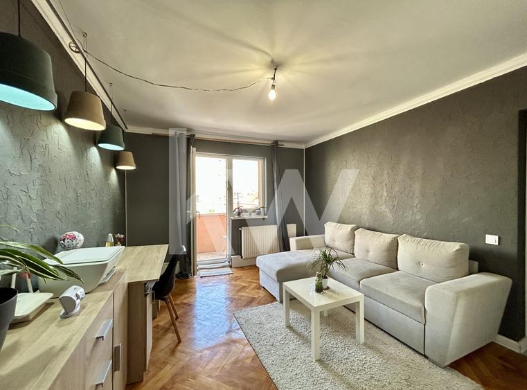 Apartament cu 2 camere semidecomandat, mobilat în Gării