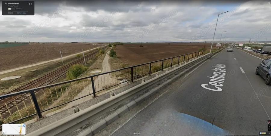 Teren de 65000 mp, în Vest
