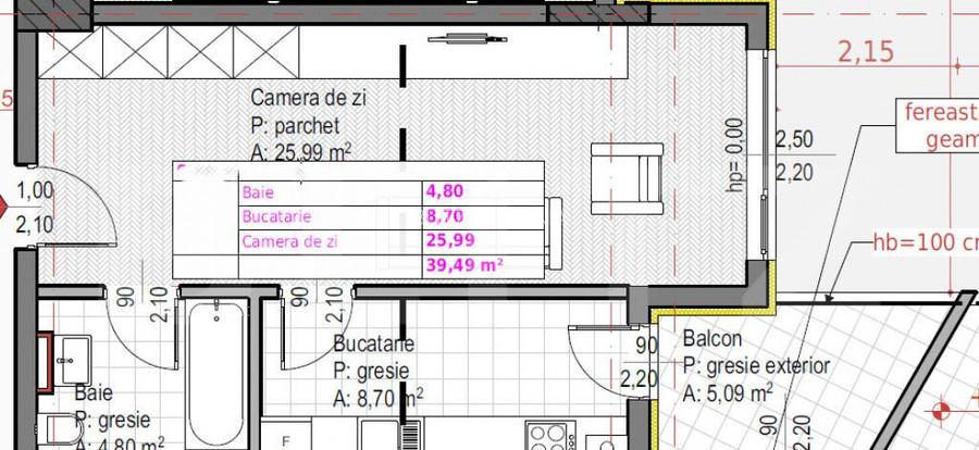 Apartament cu 1 camera + bucatarie inchisa , Soporului Apartament cu 1 camera + bucatarie inchisa , Soporului