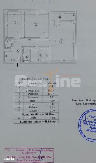 Apartament cu 2 camere decomandat în Tineretului