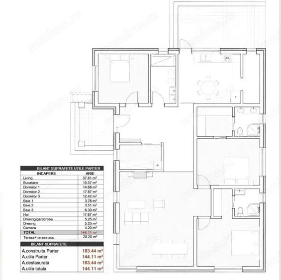Casa superba pe un nivel, 144 mp utili + mansarda 80 mp- Padurea Schullerwald - 1