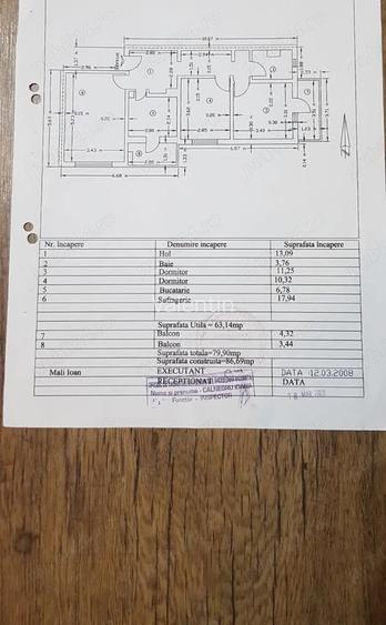 De vanzare apartament 3 camere, ultracentral, decomandat