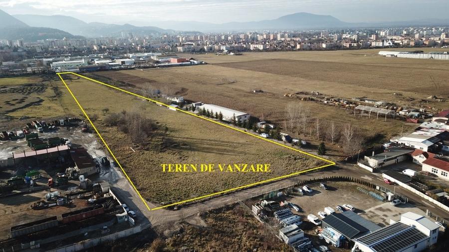 Teren industrial in Brasov cu PUZ aprobat - 2