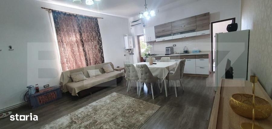 Apartament cu 2 camere semidecomandat în Central