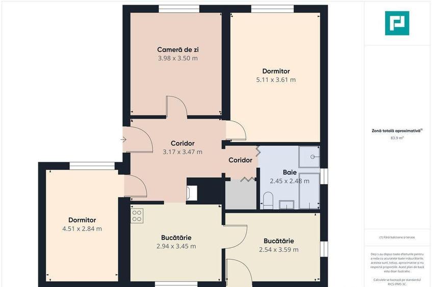 Casa cu 3 camere ?i teren generos langa frontiera - 11