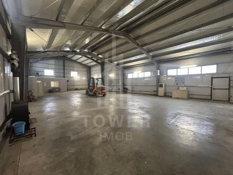 Hală Industrială Modernă 300 mp – Birou, Curent Trifazic și Acces Securizat - 1