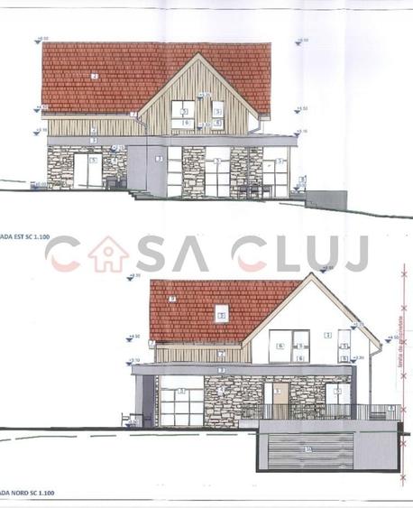 Teren cu autorizatie casa individuala, 600mp teren, Campenesti ! - 3