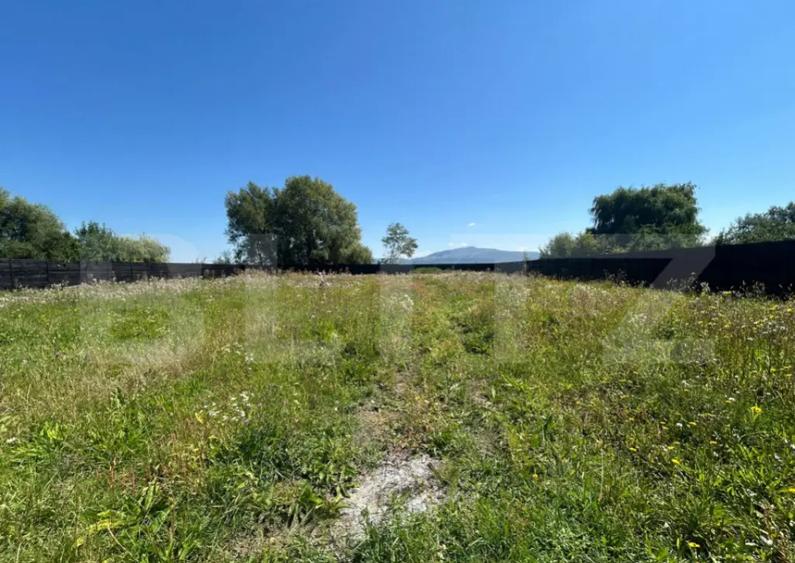 Teren ingradit si casa la rosu - 10