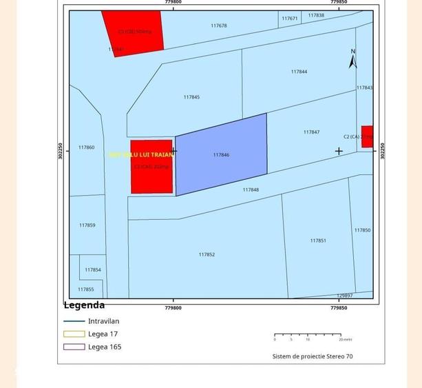 Teren intravilan 507 mp | Valu lui Traian | P+4E | Forest M - 3