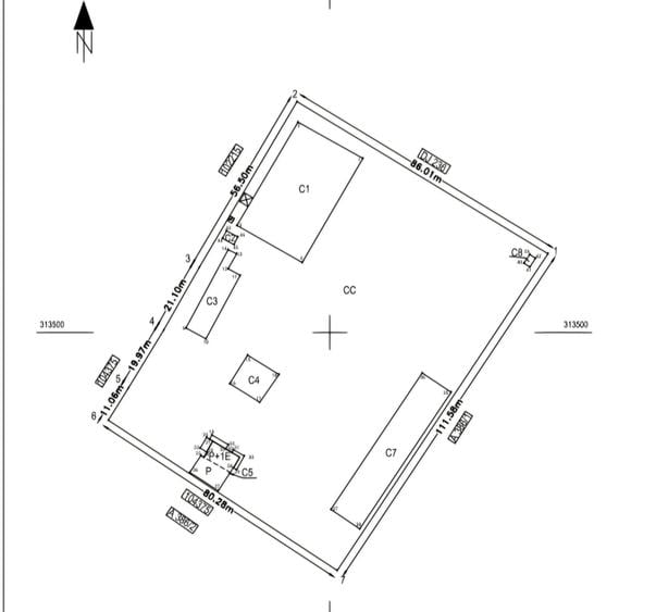 Ovidiu Zona Industriala Autostrada A4-Teren + Hale 9131  MP / 86 ml - 2