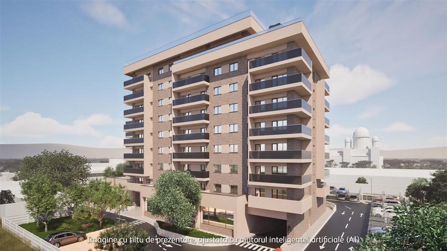 Teren de vanzare cu autorizatie de constructie si proiect P+8 - 1