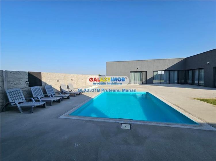 Vanzare casa de Lux cu piscina in aer liber situata in comuna Clinceni - 31