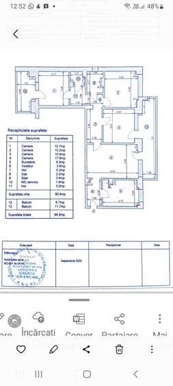 Apartament cu 4 camere decomandat în Iancului