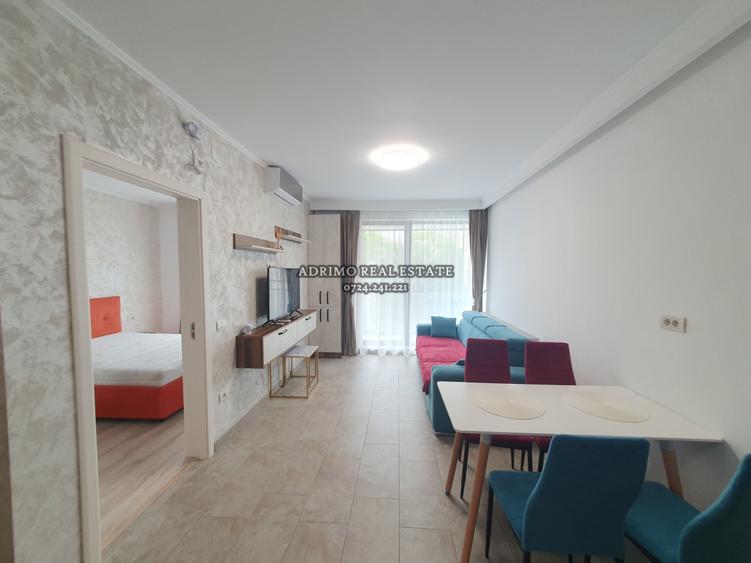 Apartament cu 2 camere semidecomandat, mobilat în Tomis Nord