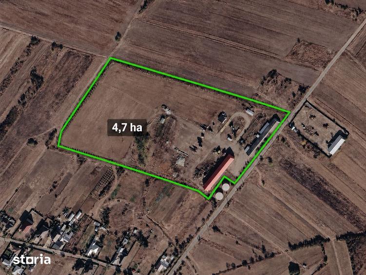Spațiu comercial, de 47,000 mp, în Roata de Jos