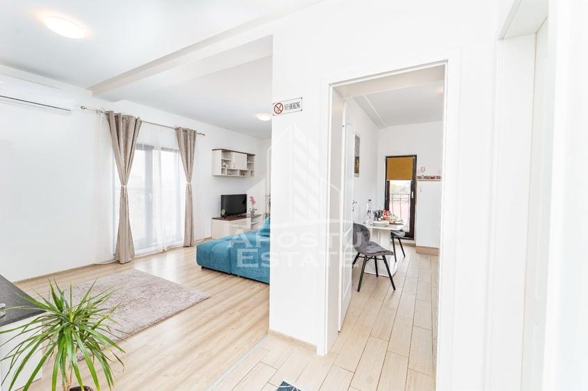 Apartament cu 2 camere decomandat, mobilat în Giroc