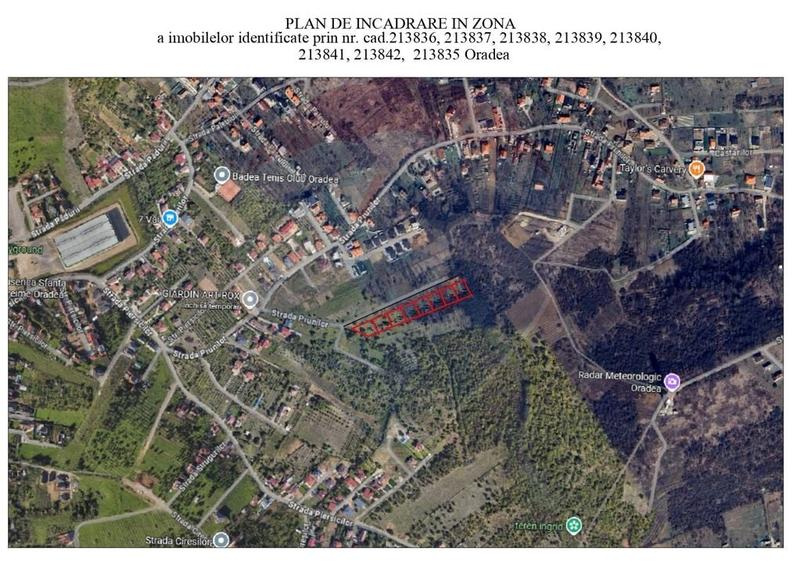 Teren Construcții intravilan de 758 mp, în Central