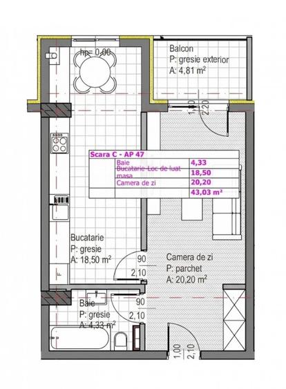 Investitie in viitor: Apartament in noul pol rezidential Sopor- Parc Gheorgheni - 1