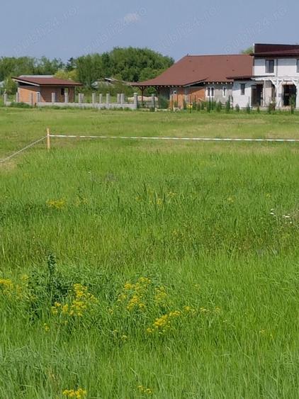 Teren de 554 mp, în Vest