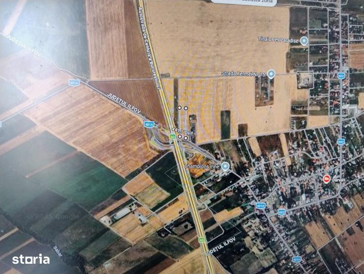 Teren de 8166 mp, în Ciorogârla