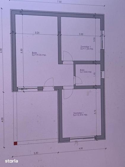 Casă cu 5 camere cu Teren 200 Mp în Lumina