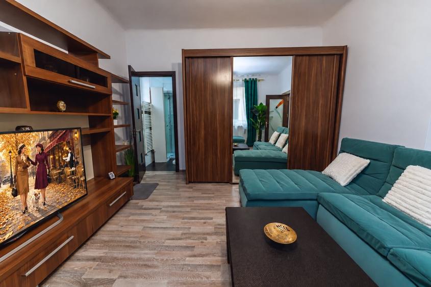 Apartament cu 2 camere decomandat, mobilat în Domenii