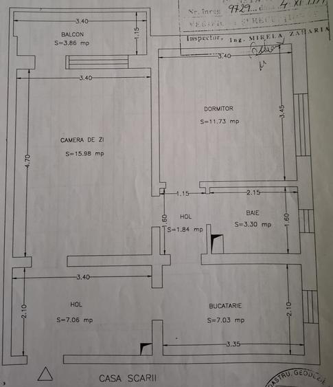 Apartament cu 2 camere circular, mobilat în Brătianu