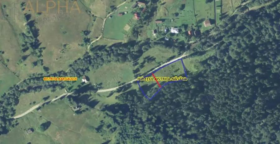 Teren de 1000 mp, în Colibița