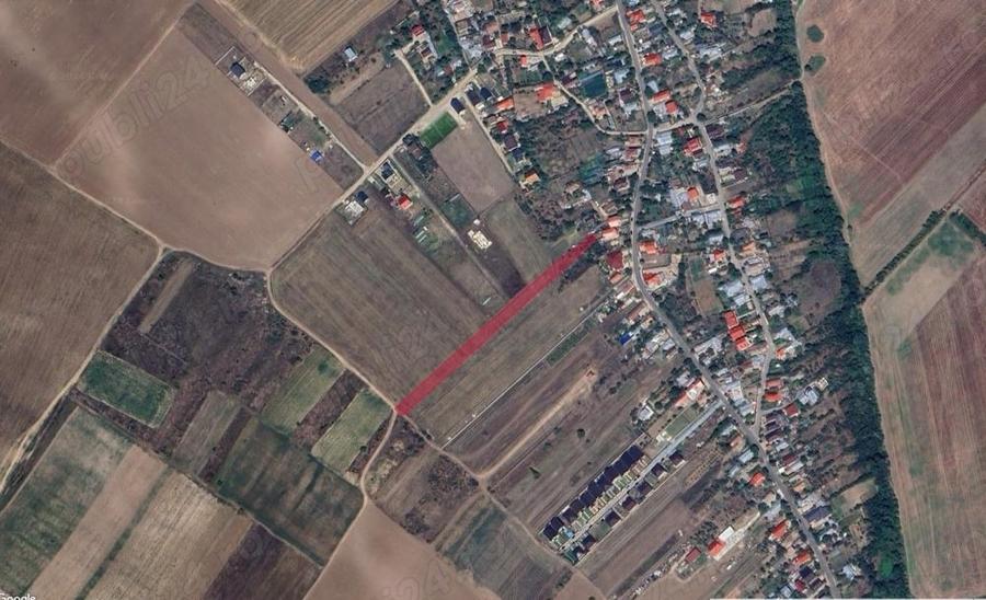 Teren de 3600 mp, în Poșta