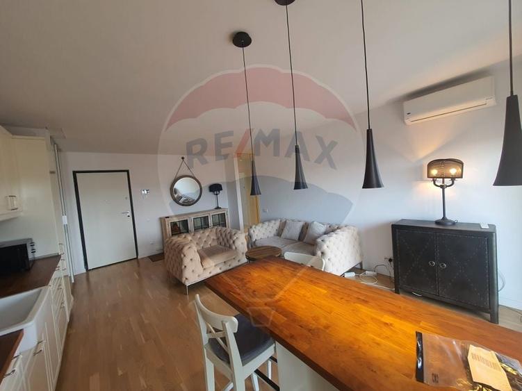 Apartament cu 2 camere semidecomandat, mobilat în Domenii
