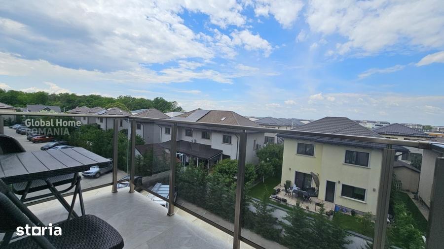 Apartament cu 2 camere decomandat, mobilat în Tunari