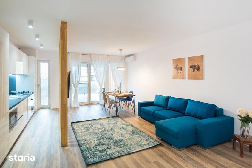 Apartament de 2 camere, 2 bai, parcare, terasa cu vedere spre lac, Pip - 8