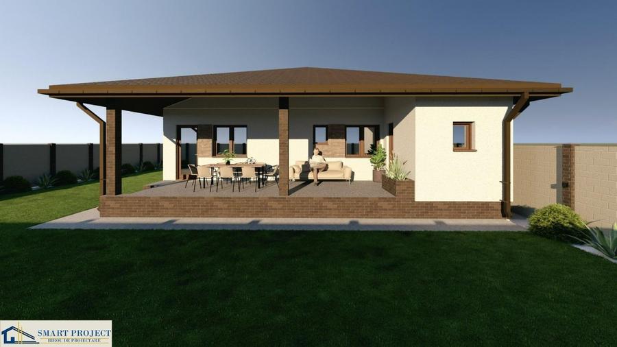 Casă cu 3 camere în Sântandrei