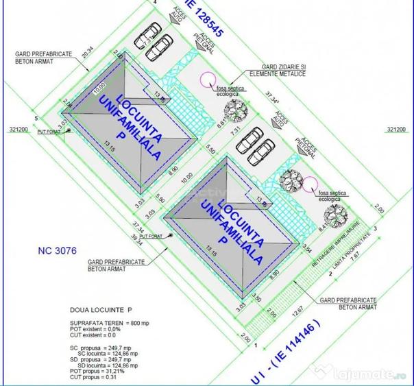 Casă cu 4 camere cu Teren 400 Mp în Domnești