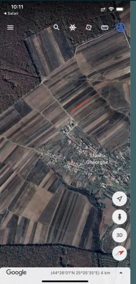Redus! 3.5/mp - teren extravilan 30km de Bucuresti, 4268 mp - 2