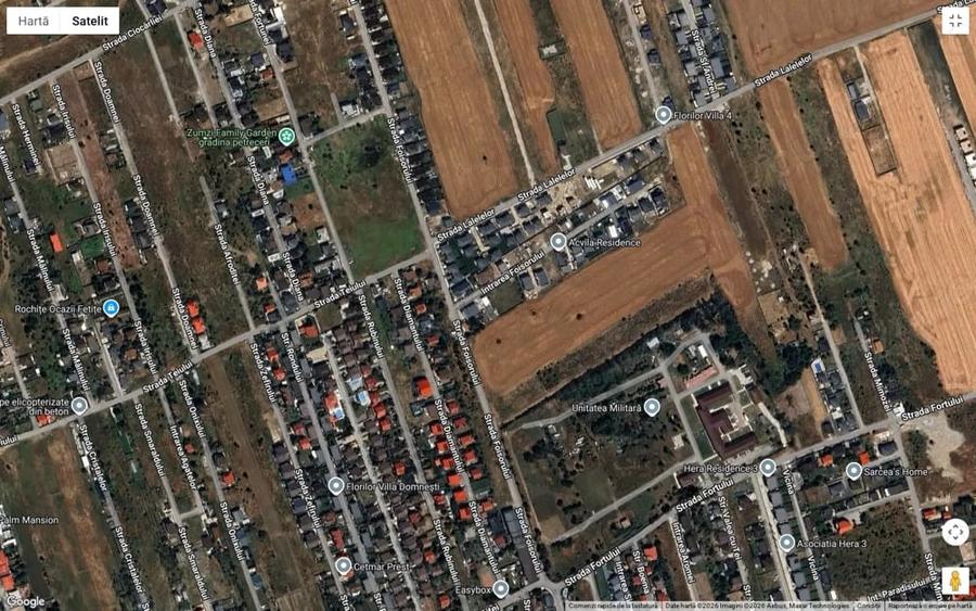 Teren de 550 mp, în Domnești