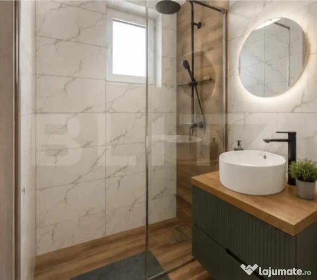Apartament cu 2 camere semidecomandat în Mureșeni