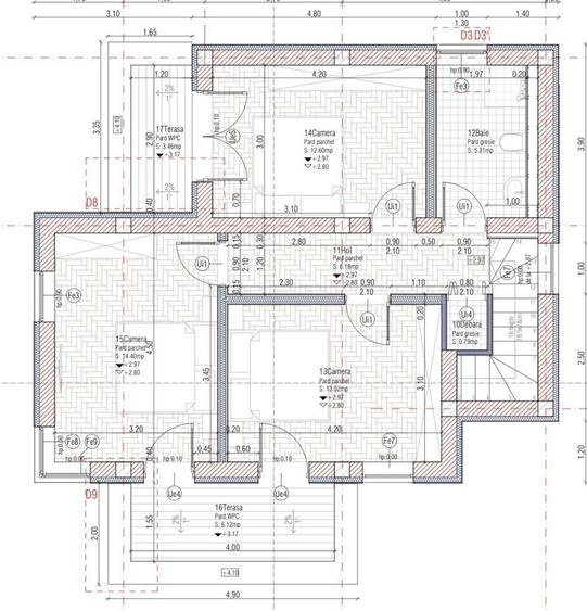 Casa/Vila cu 5 camere de vanzare - Sanpetru - 9