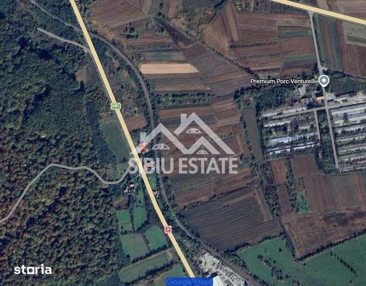 Teren intravilan de vanzare aflat la 15 km de Sibiu - 2