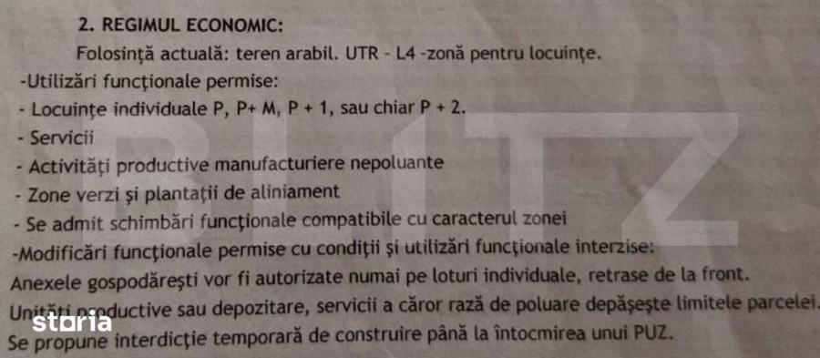 Teren de 1706 mp, în Sântana de Mureș