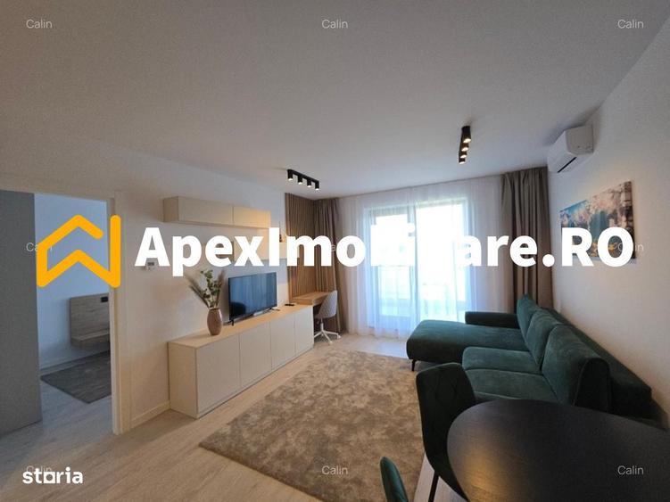 Apartament cu 2 camere semidecomandat în Băneasa