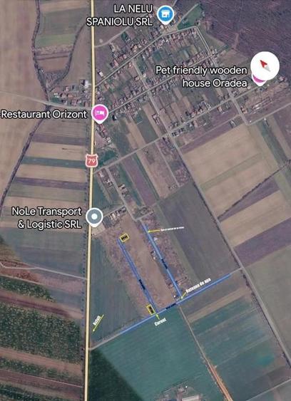 Teren de 861 mp, în Gepiu