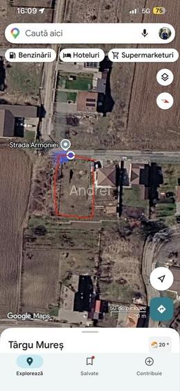 Teren intravilan bardesti- la 5Km de Targu-Mures- Panorama superba