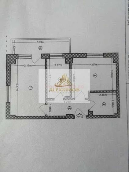Apartament cu 2 camere decomandat, mobilat în Berceni