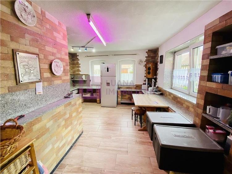Casă individuală cu 7 camere cu Teren 1035 Mp în Central