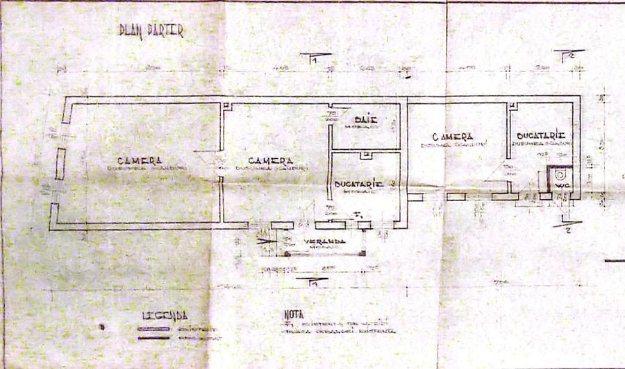 Casă individuală cu 4 camere cu Canalizare în Centrul Civic
