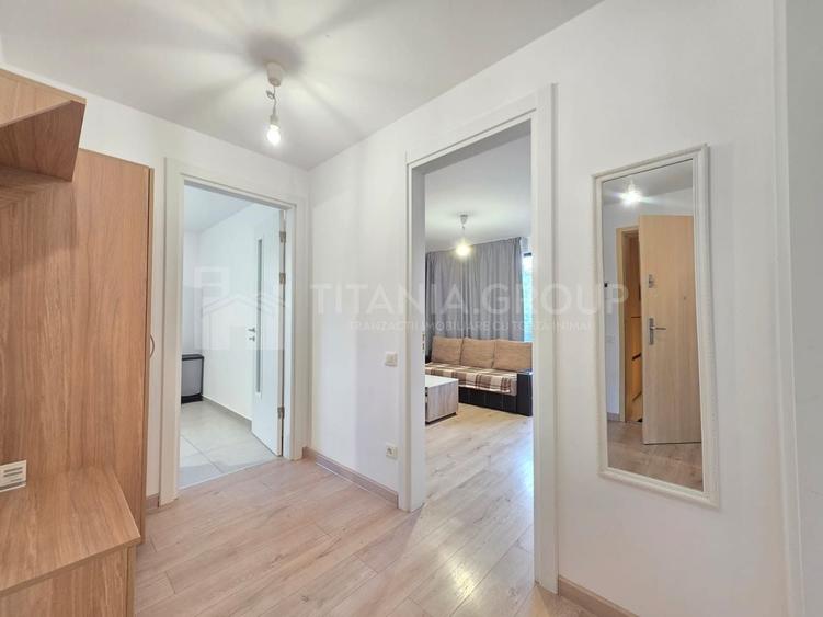 Apartament cu 2 camere decomandat, mobilat în Tractorul