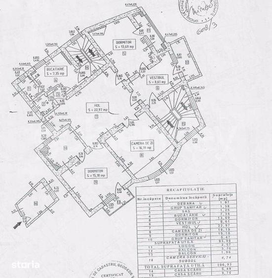 Apartament cu 4 camere în Primăverii